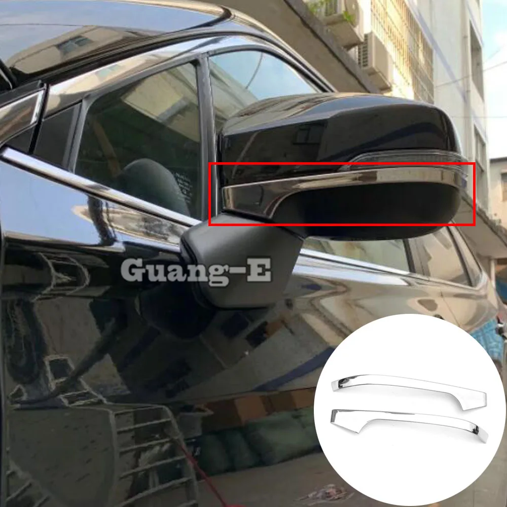 

Автомобильный ABS хромированный задний вид для бровей, боковое зеркало, полоса, накладка на панель, лампа для Subaru Forester 2018 2019 2020 2021 2022
