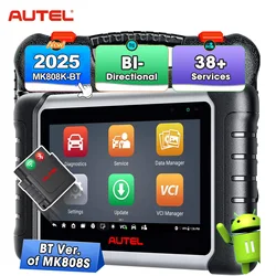 Autel MaxiCOM MK808K-BT MK808K BT Bluetooth OBD2 Scanner Same as MK808BT Pro Full Bidirectional Diagnostic Tools Code Reader