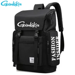 2023 Outdoor Sports Men's Youth Business Fishing Casual Water-repellent Computer Bags Lightweight Canvas Hiking Backpack