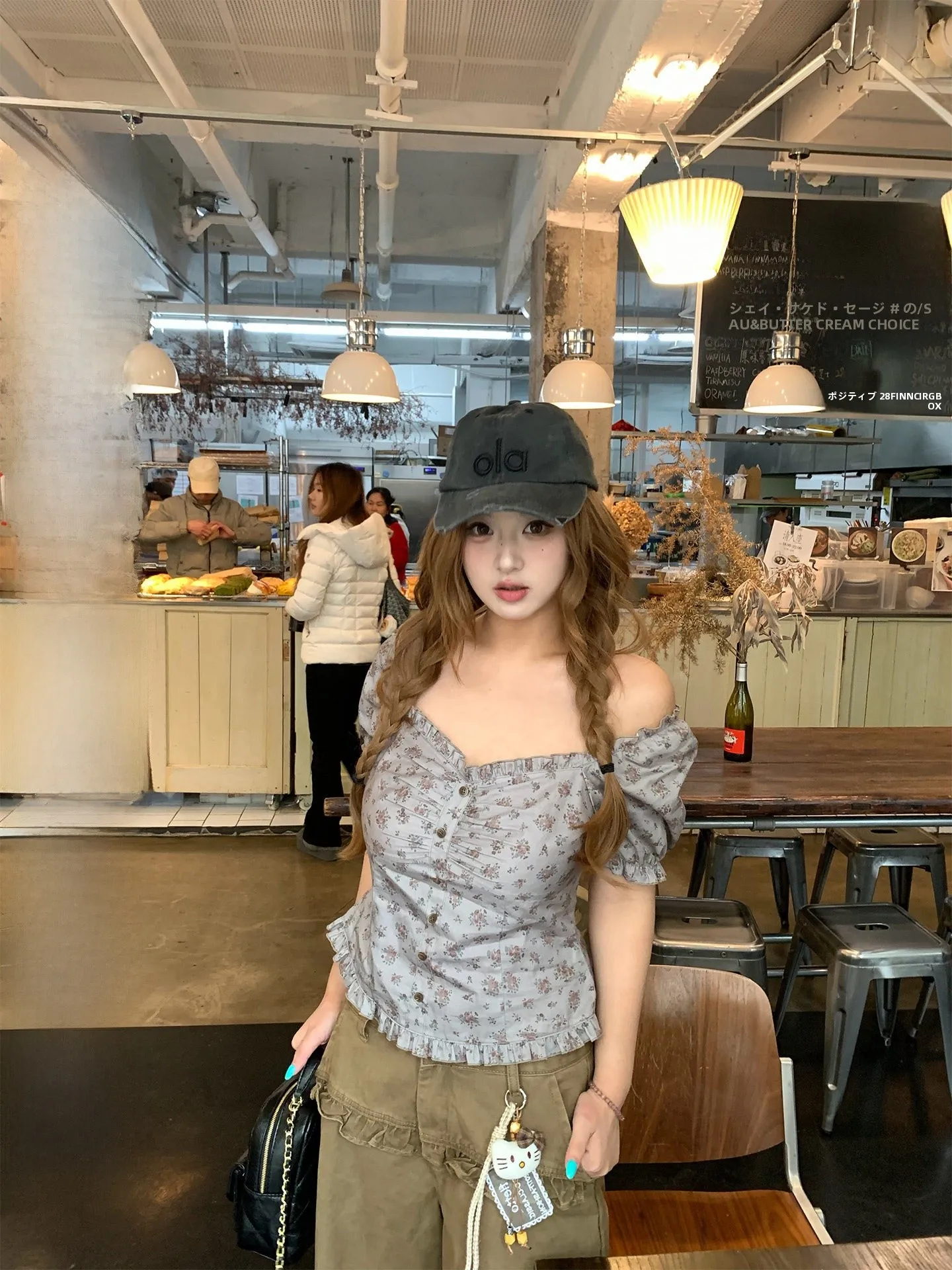 

Винтажный комплект с длинными брюками Flubble Sve, корейский стиль, повседневная одежда больших размеров, дышащий летний наряд для женщин 25-35 лет...