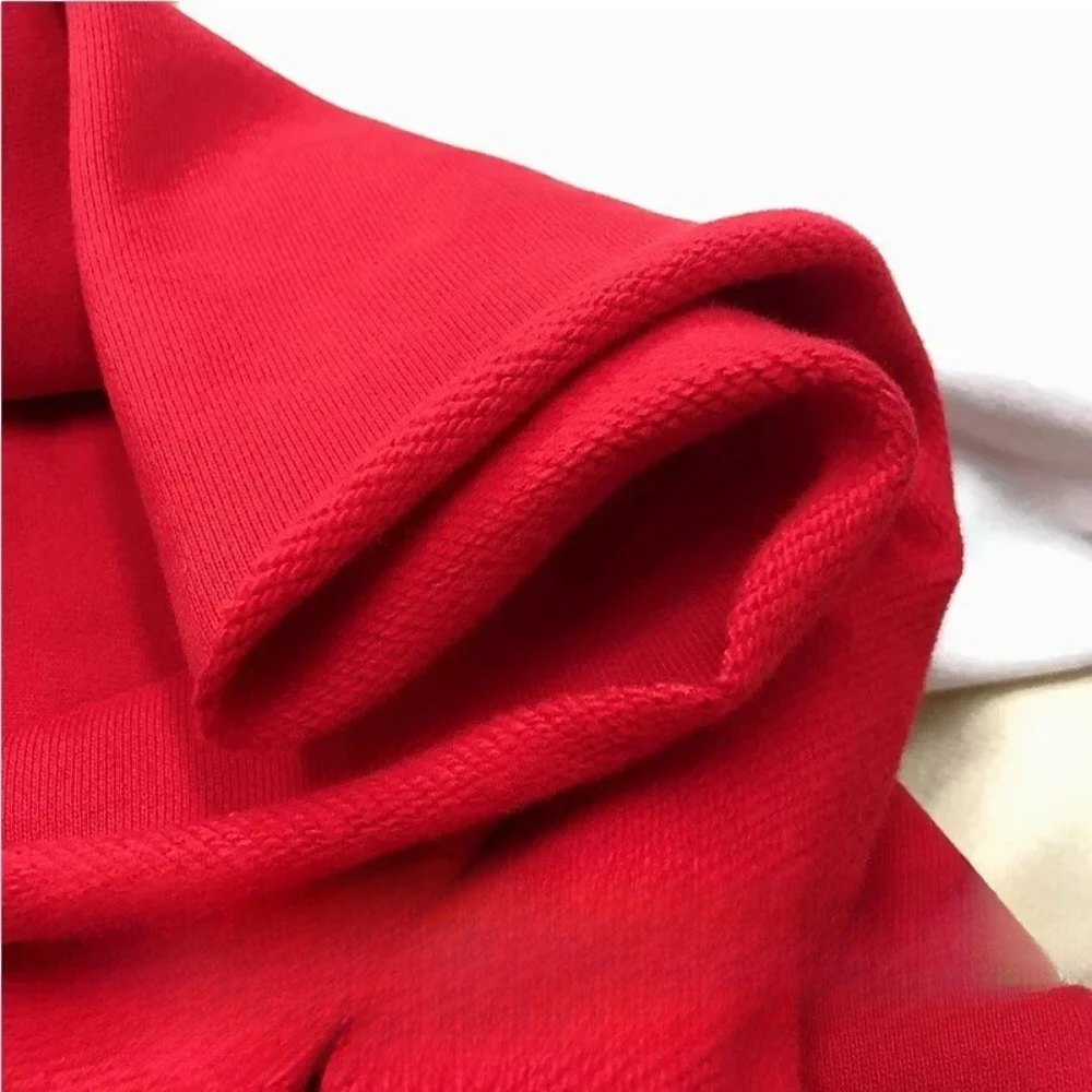 

Pure Cotton Hoodie Fabric Elastic Knitting Velvet Winter Thickening for Clothing Diy Sewing By The Meter Material Wholesale