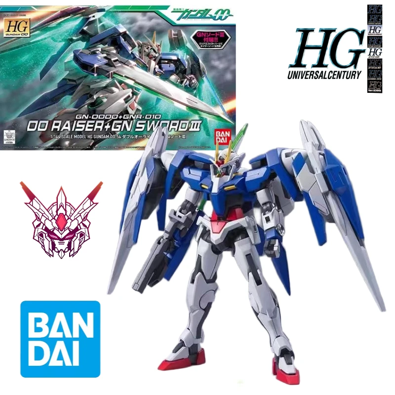 متوفر في المخزون بانداي الأصلي HG 1/144 00R GN كينسان جاندام تجميع نموذج جمع هدايا العيد الحلي ميكا عمل أرقام #2