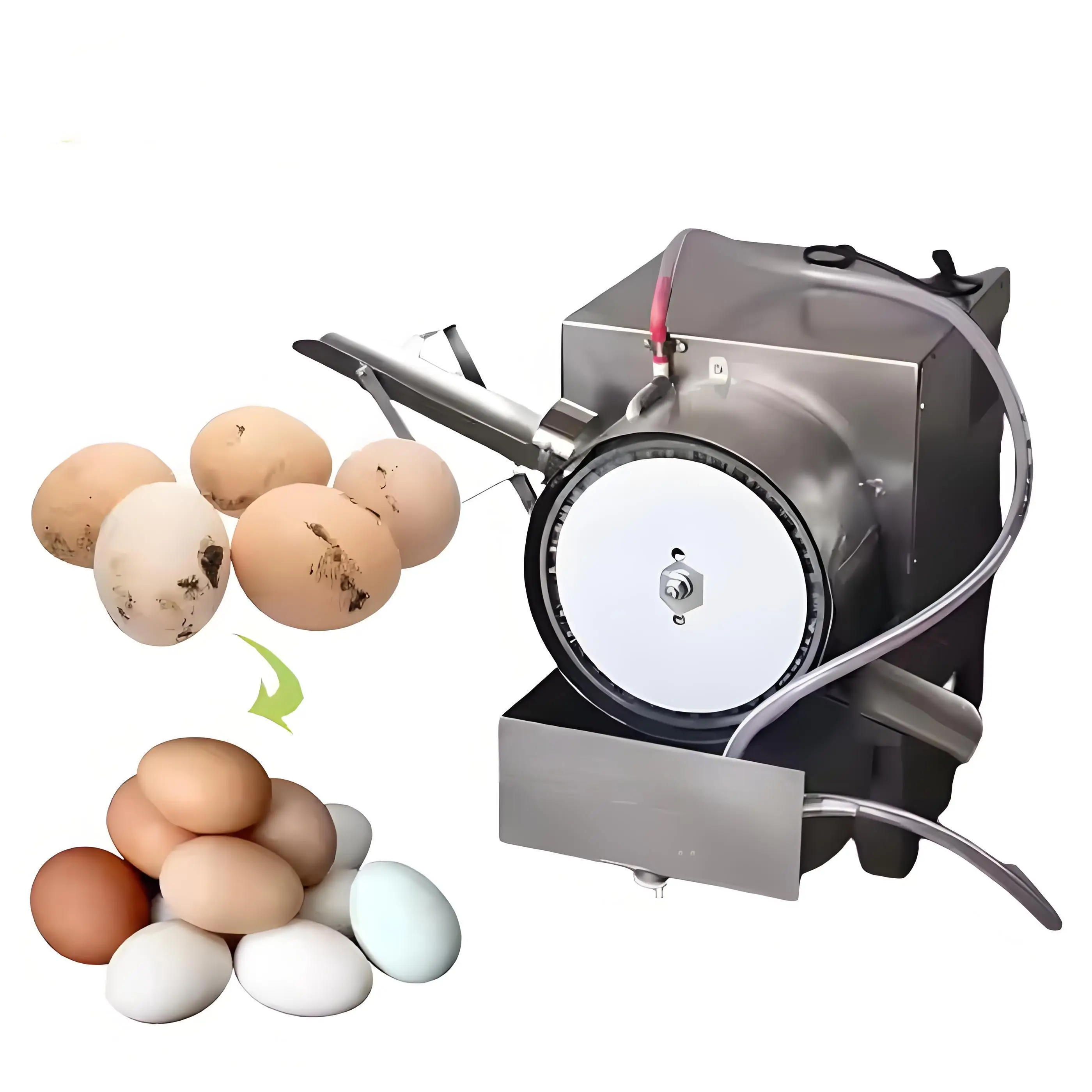ملحقات ماكينة غسل البيض على نطاق واسع عالية الجودة ماكينة غسل البيض التجارية ماكينة غسل قشرة البيض #2