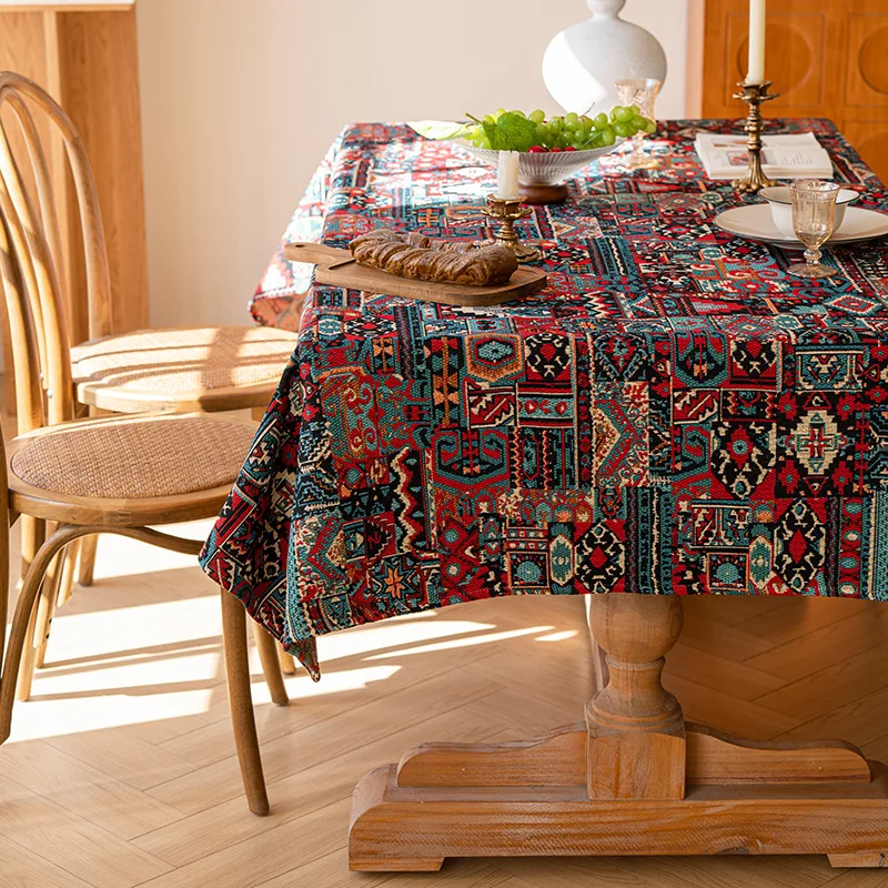 Nordic Tablecloth Fabric Imitation Cotton and Linen Small Fresh Coffee Table Simple Dining Table Rectangular Table Cloth