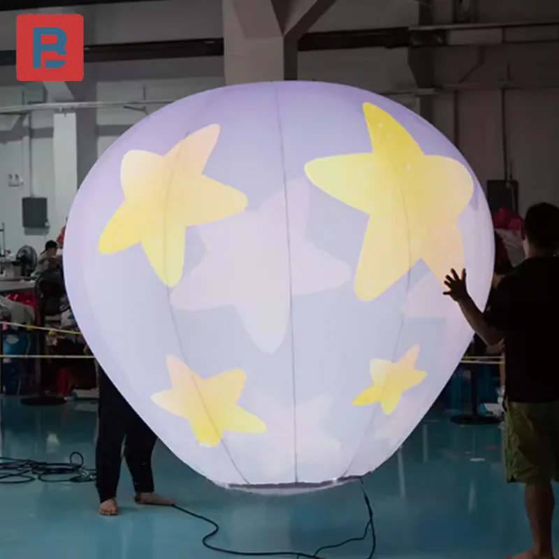 بالونات قابلة للنفخ، بالونات الهواء الساخن القابلة للنفخ لعيد الميلاد، بالونات قابلة للنفخ للإعلان العملاق لتزيين الحدث #2