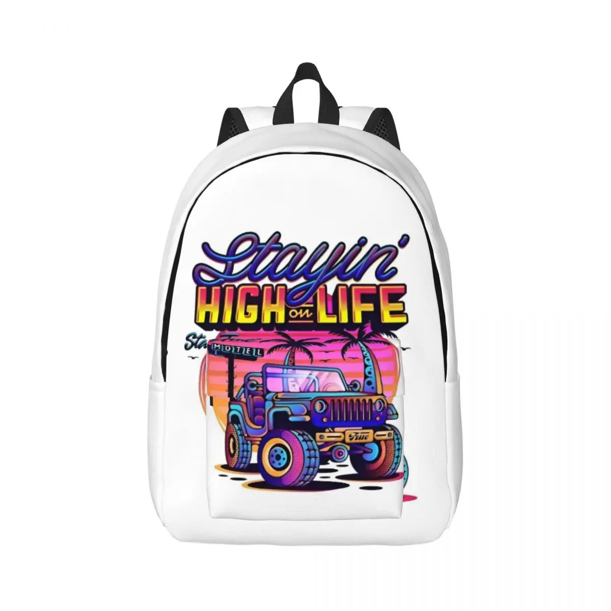 

Car Pattern Backpack for Men Women Fashion High School Hiking Travel Daypack College Bag Outdoor