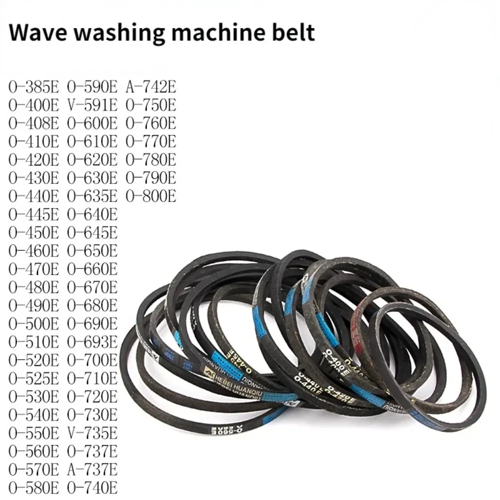1Pcs Universal washing machine belt O type for Haier semi/automatic washing machine parts motor belt triangle belt