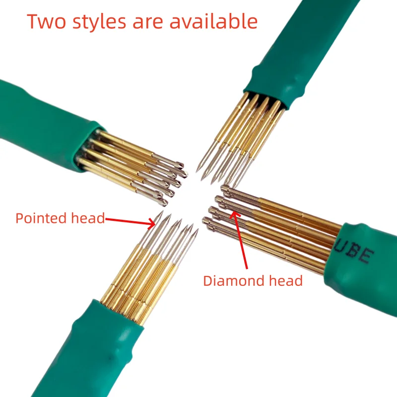 1PCS Programming Double Row 2.54mm 2.0mm Spacing 2P3P4P5P6P Burning Probe Handheld Test Top Pin Pogo Pin Burning Download Pin