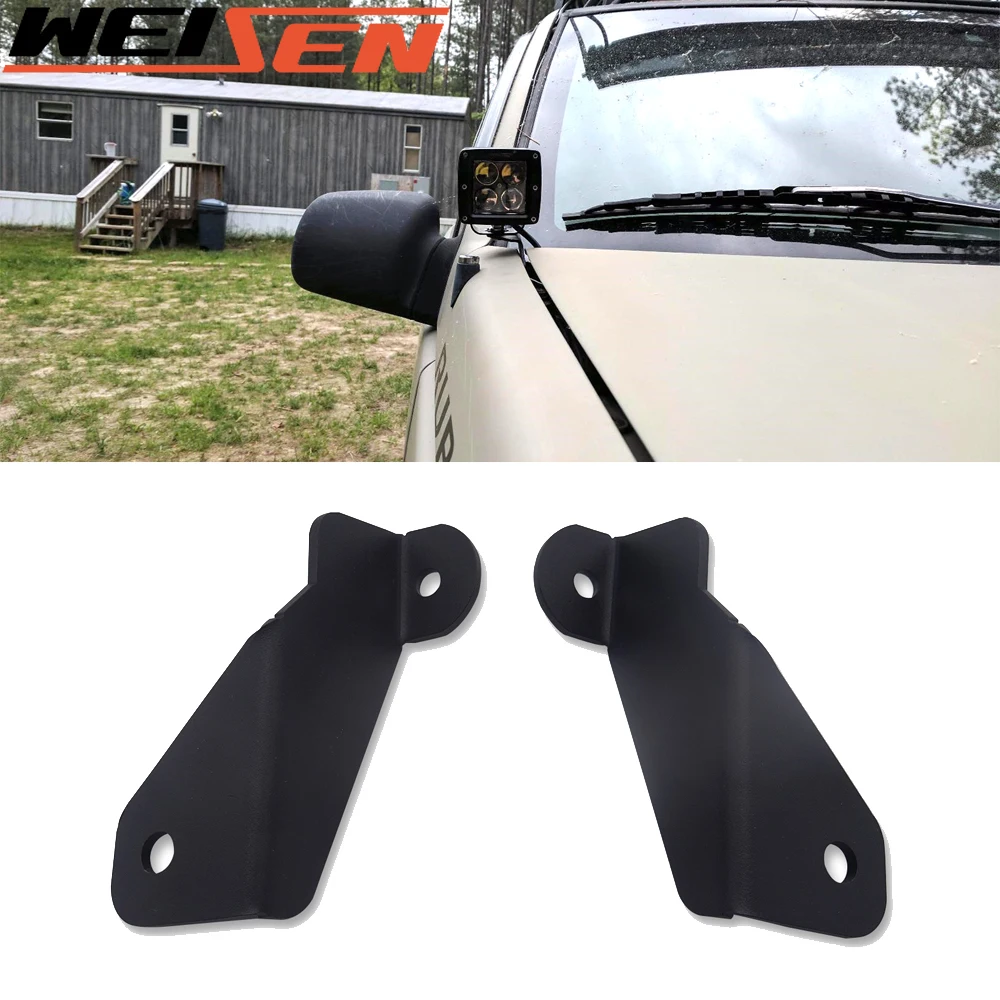 

Car Accessories Upper Hood Hinges LED Work Light Mount Brackets For Jeep Grand Cherokee ZJ 4WD/2WD 1993-1998