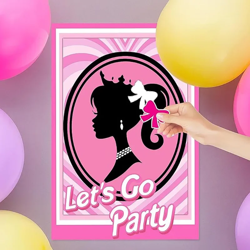 1set Let's Go Party Poster ker - Party Games Bachelorette ulasan dan harga