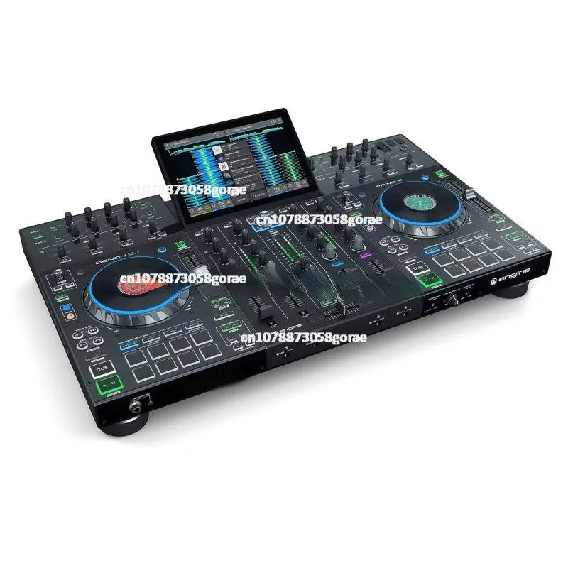 

Новый автономный DJ контроллер Prime 4 с 4 колодками, с сенсорным экраном 10 дюймов