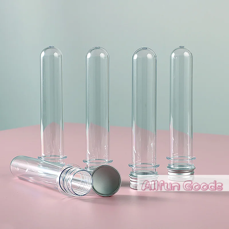 1/5Pcs Plastic Lab Test Tubes Transparent Candy Box Wedding Birthday Party Candy Packaging Box Baby Shower Party Decoration