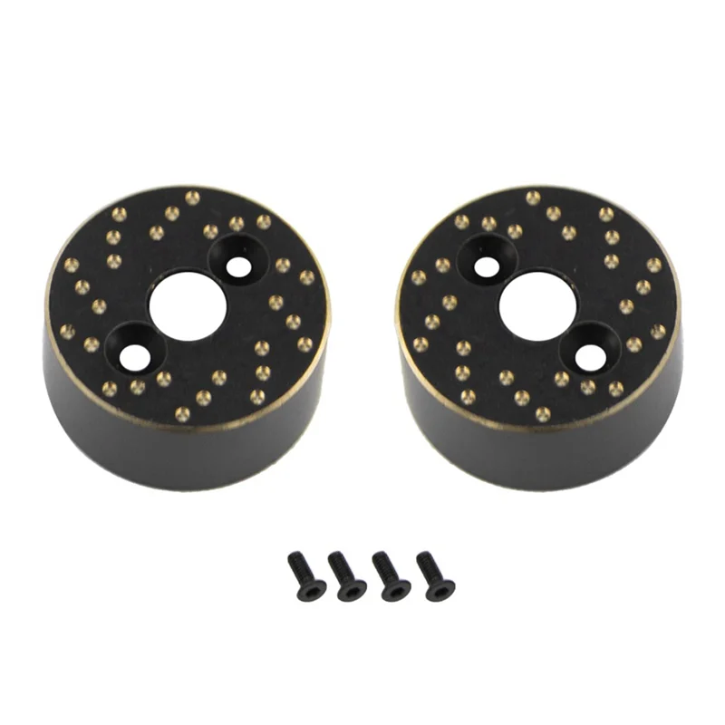 -AT52 2Pcs Brass Heavy Weight Rear Axle Counterweight For Traxxas TRX4M 1/18 RC Crawler Car Upgrade Replacement Accessories