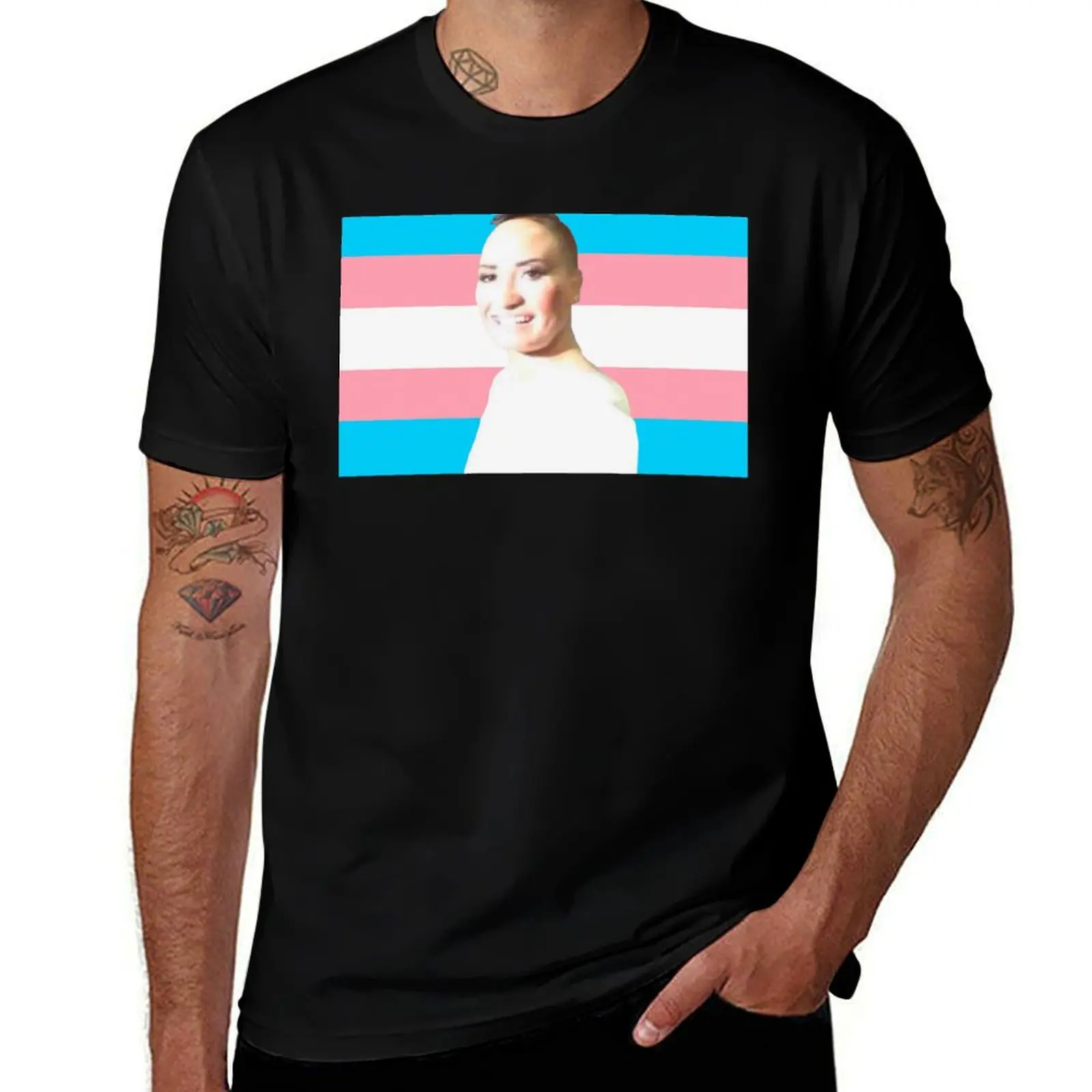 Trans Pride - Poot Lovato T-Shirt Summer Casual Loose T-Shirt