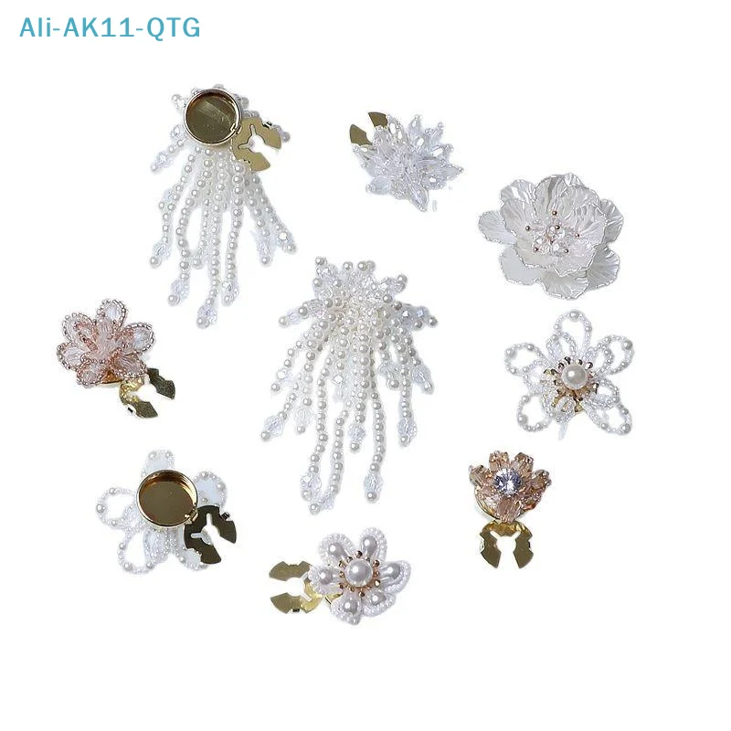 

HOT! New Design On Shirt Pearl Button Cover DIY Accessories Alloy Cufflinks Button Cover Flower Cufflinksble Decor For Men Women