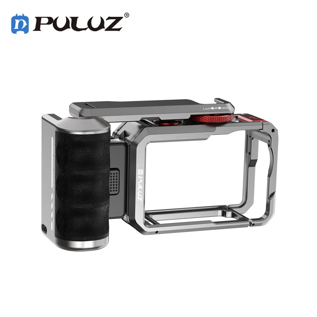 puluz-marco-protector-de-aleacion-de-aluminio-tipo-jaula-para-camara-con-adaptador-de-expansion-y-empunadura-para-camara-dji-osmo-action-6