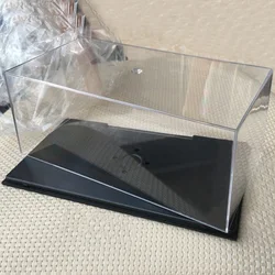 1Set 1/24 Car Model Display Box Acrylic Transparent Protection Dust Cover 222x120x90mm for Miniature Models Storage Decoration