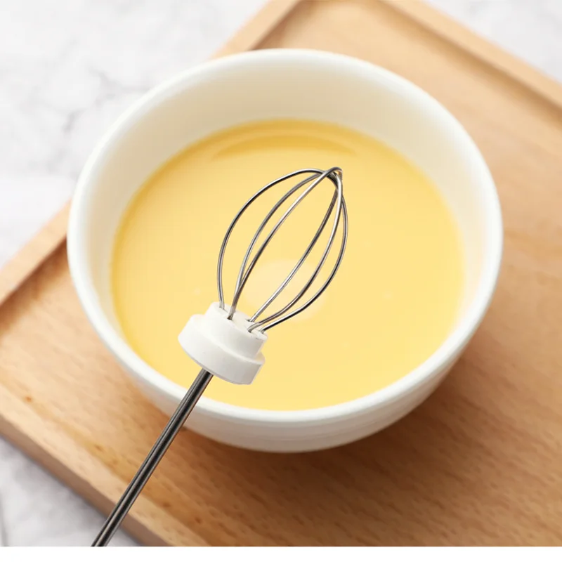 Portable Electric Handheld Milk Frother Blender with USB Charger Bubble Maker Whisk Mixer for Coffee Cappuccino Kitchen Aid