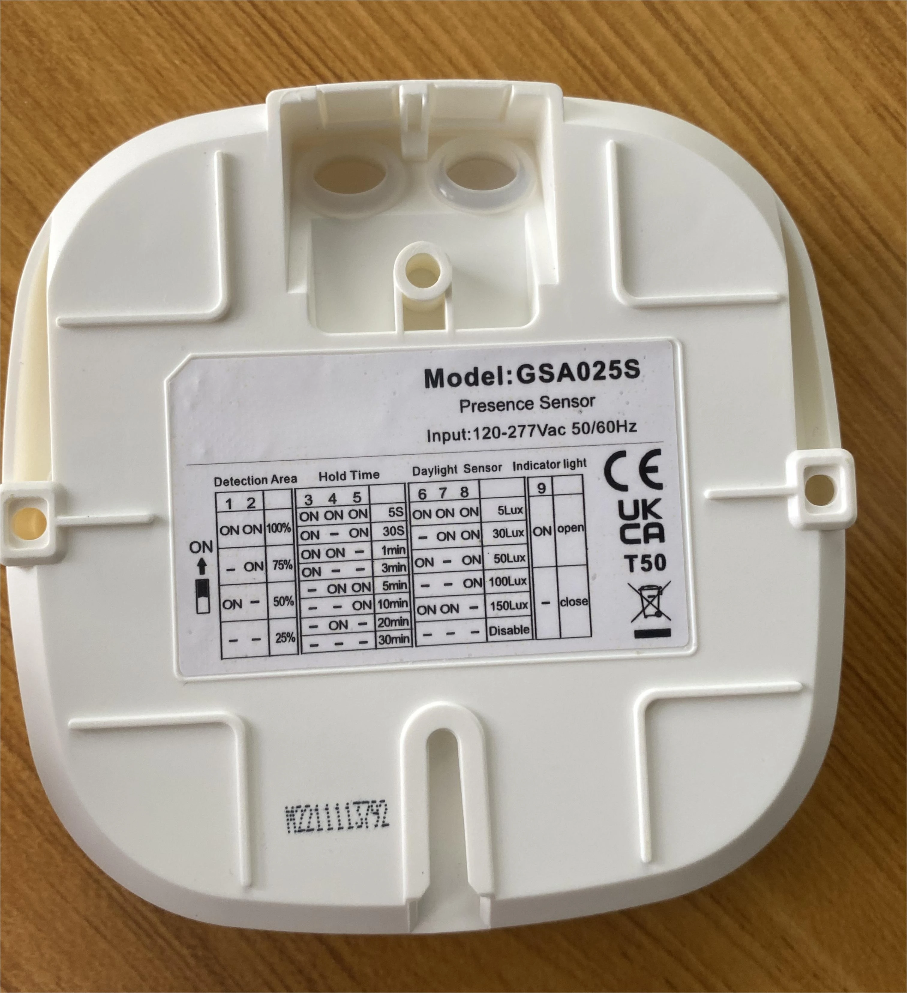 New 24GHz Human Presence Sensor 110-240V AC Daylight Occupancy Sensor with Breath Detection