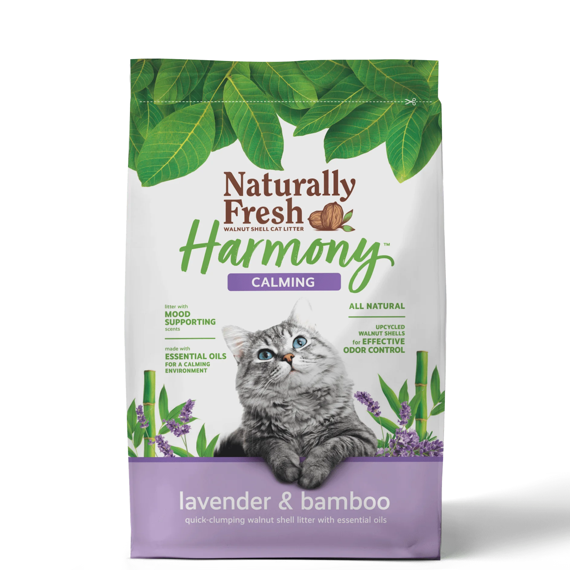 

Eco Friendly Calming Lavender Bamboo Cat Litter 26 lb