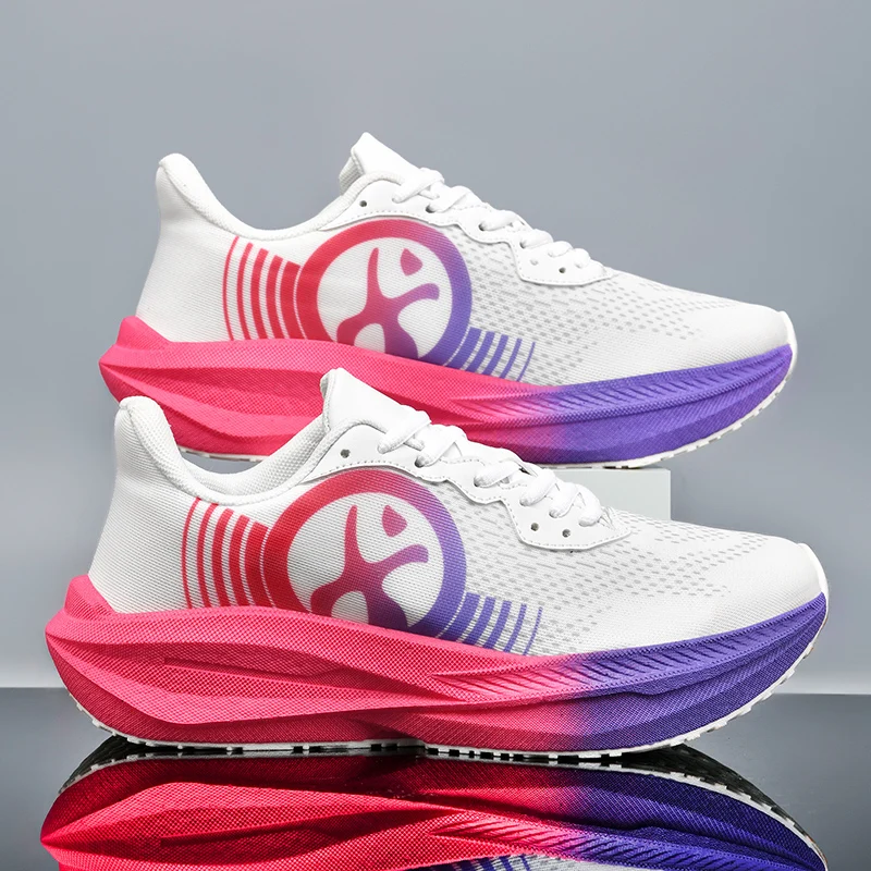 

Men Sports Running Shoes Casual Marathon Breathable Lightweight Women's Comfortable Athletic Nonskid Walking Sneakers