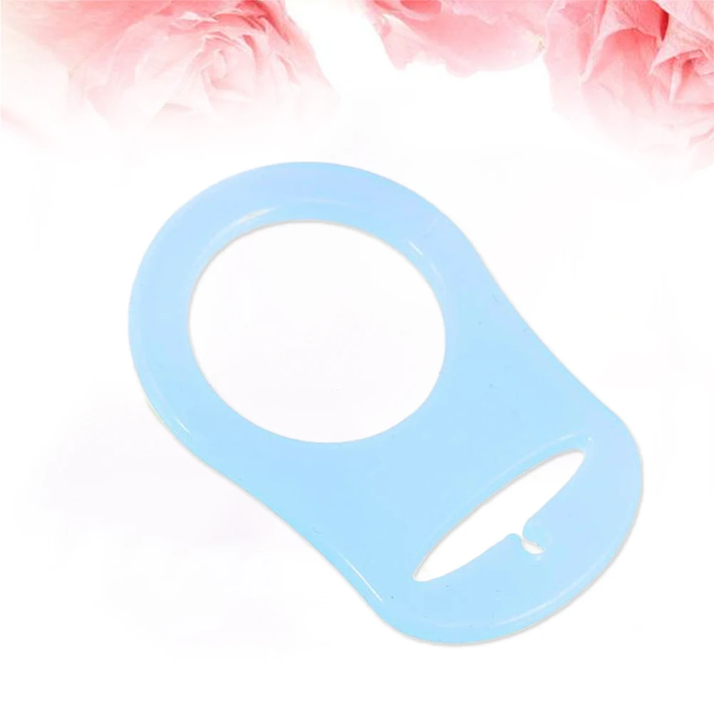 10pcs Baby Pacifier Clips Nipple Rings 10 Colors Durable Food Grade Silicone Holders For MAM Gerber Nuk Razbaby