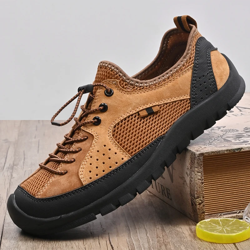 

Men's Breathable Mesh Sneakers Comfort Lightweight Sports Running Shoes for Men