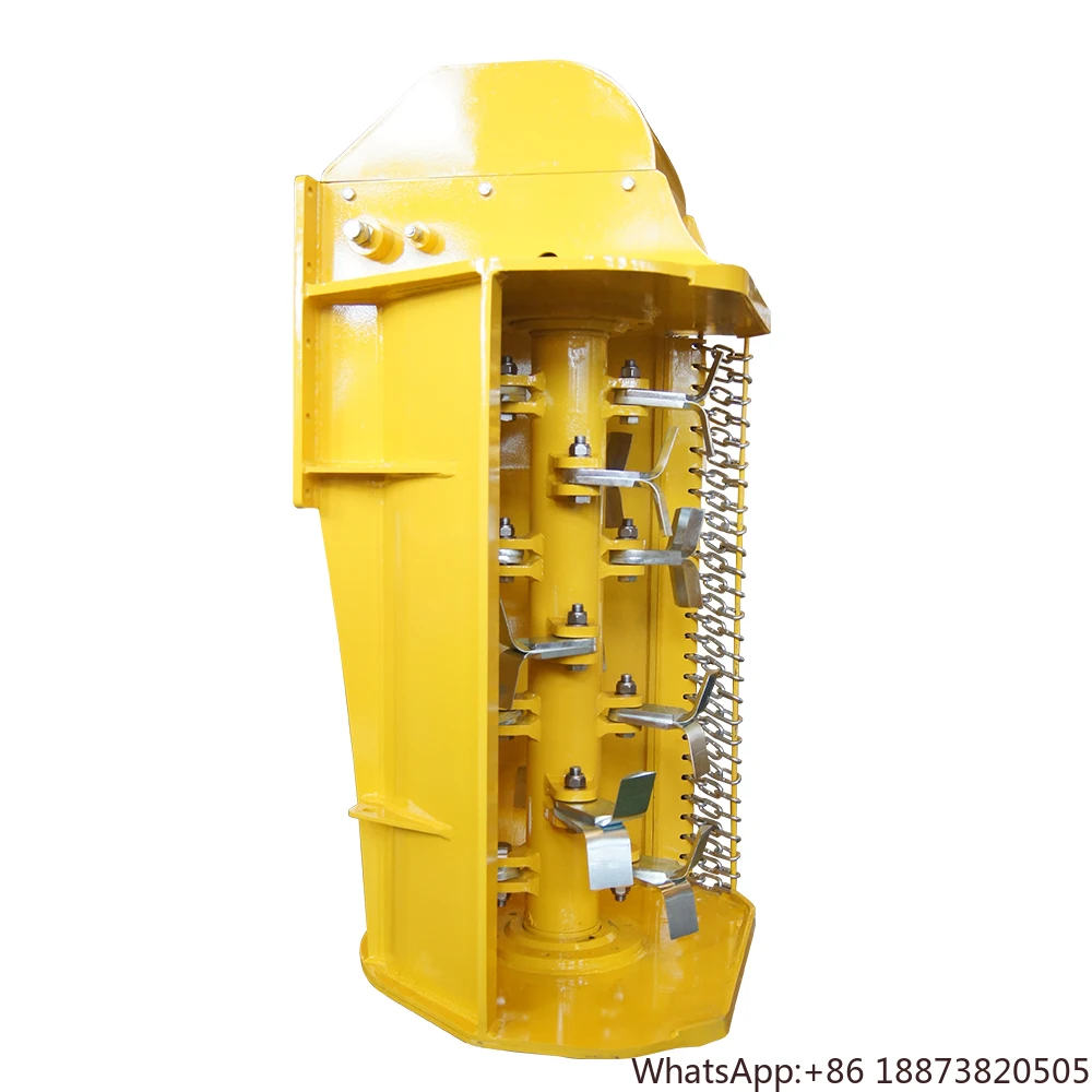 high performance high quality forestry mulcher excavator brush mulcher