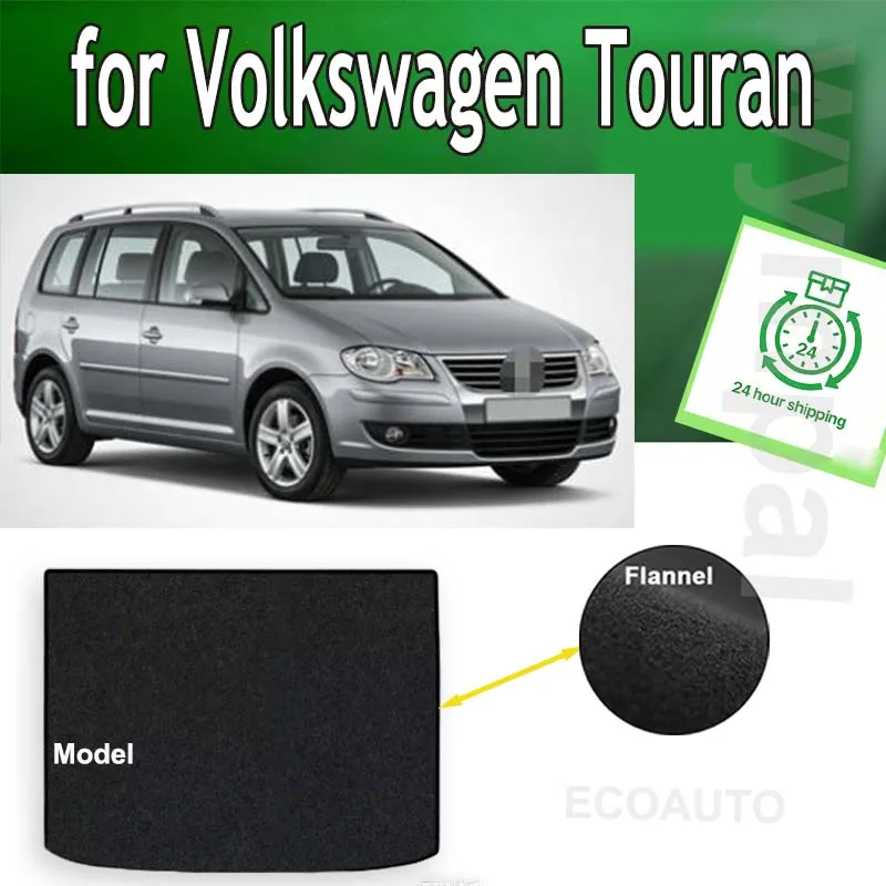 

TREADFIT Rear Trunk Mats For VW Tiguan 2007-2016 Boot Cargo Luggage Floor Pads