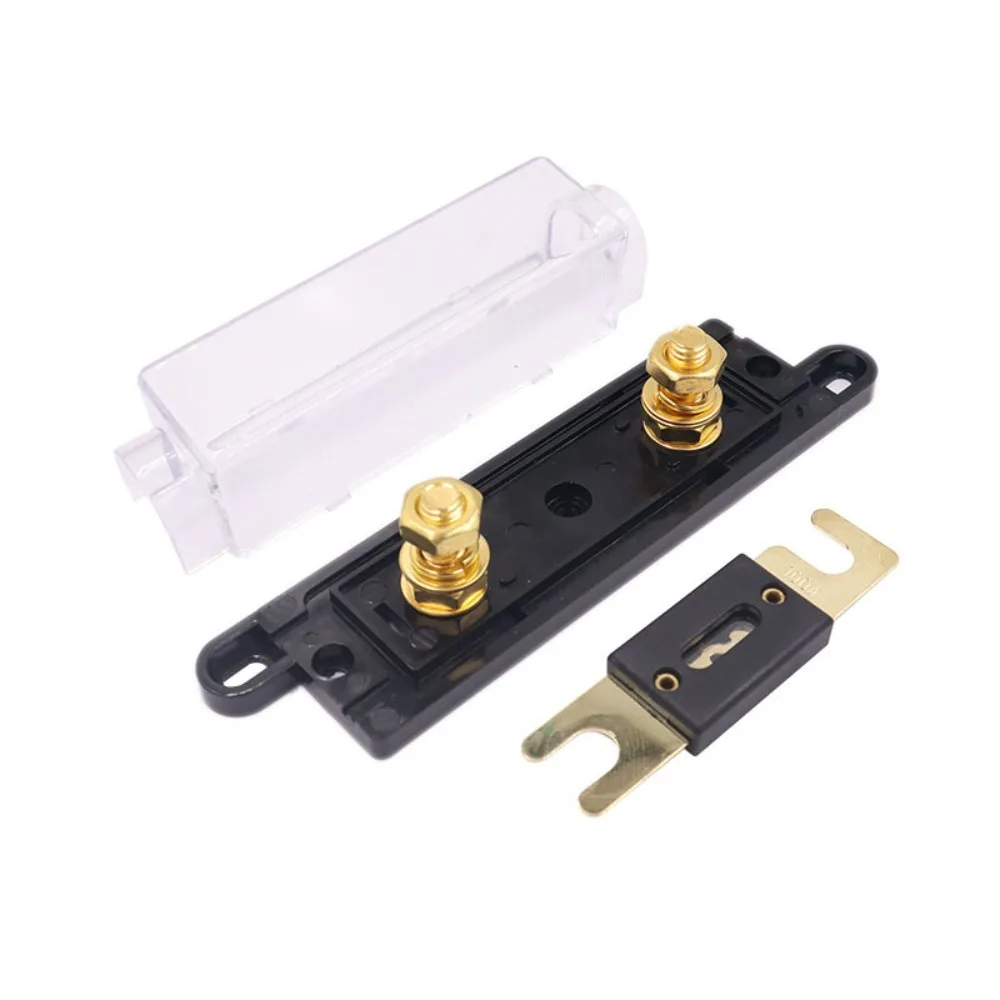 ANL Fuse Holder Auto Accessories Bolt-on 50A/80A/100A/250A/300A Car Fuse Box Transparent Fusible Link