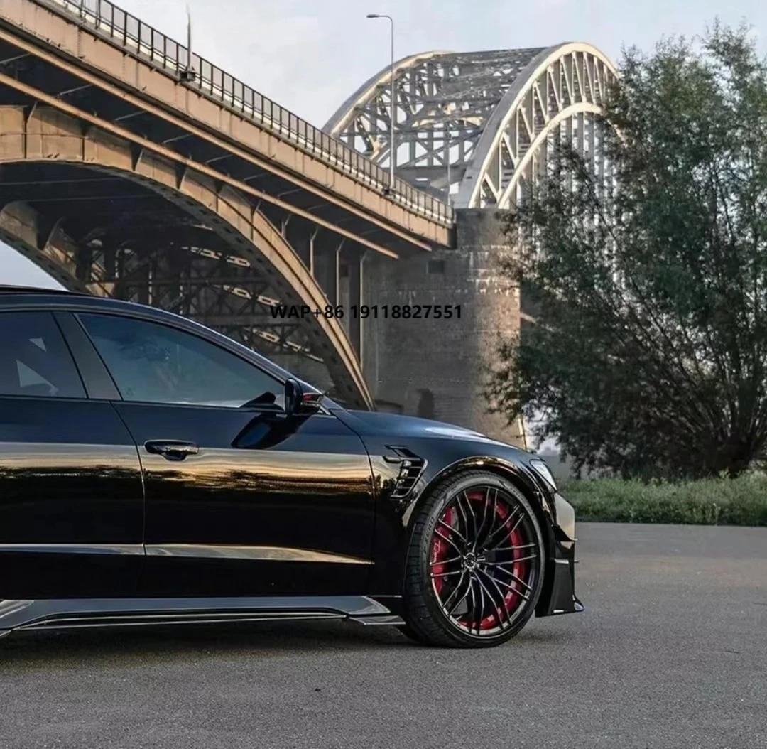 

Carbon Fiber for RS6 Car Fender Vane Side air Vent C8 RS6 RS7 ABT Leaf Plate air Vent Black Car Trim Exterior Body Kit