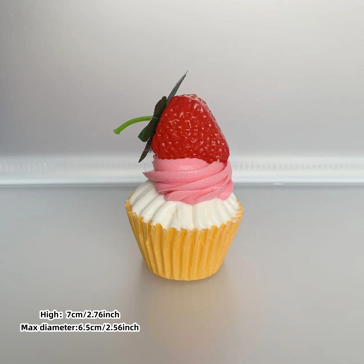 Picture 4: Cupcake Model Simulation Cake Dessert Product Ornament Model Bakeshop Window Display Paper Cup Ice Cream Model Shoot props