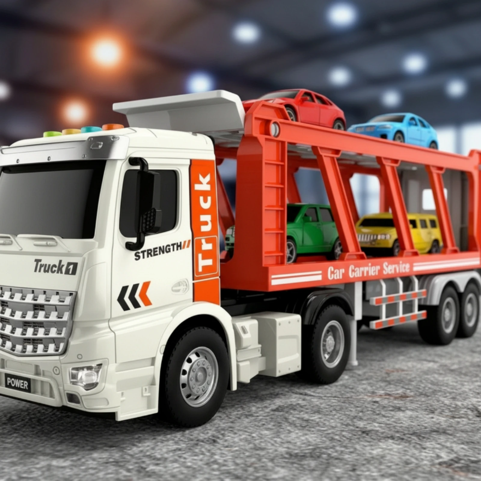 Double-Deck Car Hauler Light a - đánh giá và giá Kids Toys 3 Year Old
