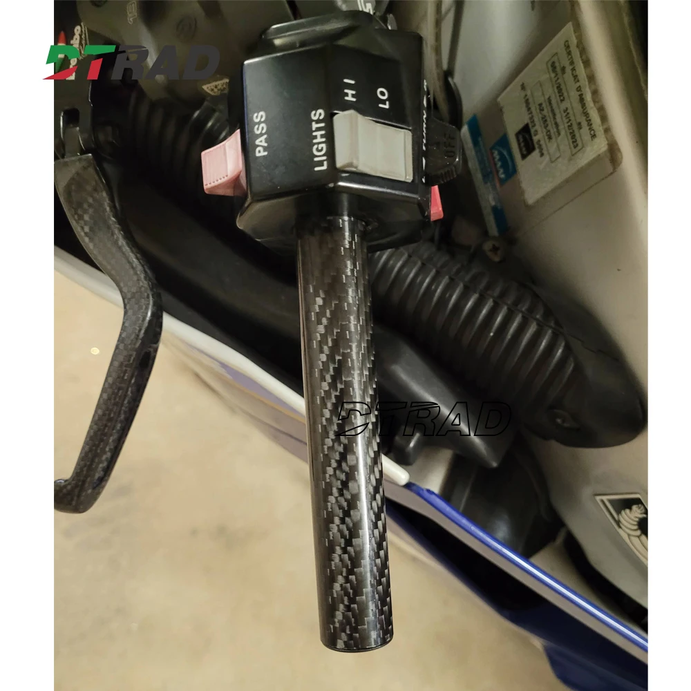 

2PCS 22MM Motorcycle Carbon Fiber 7/8" Handlebar Regular Rised Clip Ons Handle Bar Clip-ons Fork Clamp For Triumph Daytona 675