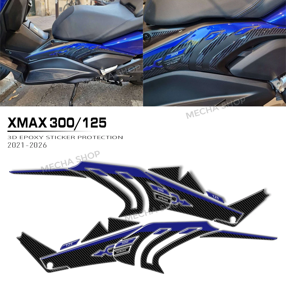 3d-ステッカー-xmax-300-x-max-125-2023-2026-サイドブーメランオートバイアクセサリー樹脂デカール