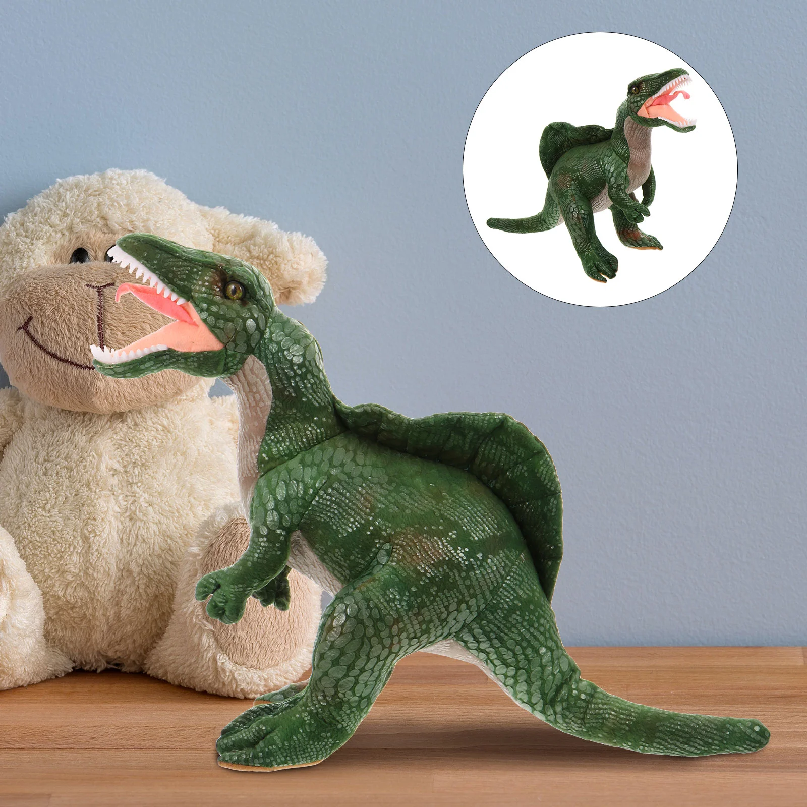 

Puzzle Dinosaur Toy Child Stuffed Animal Figurine Cotton Toys for Kids 8-12