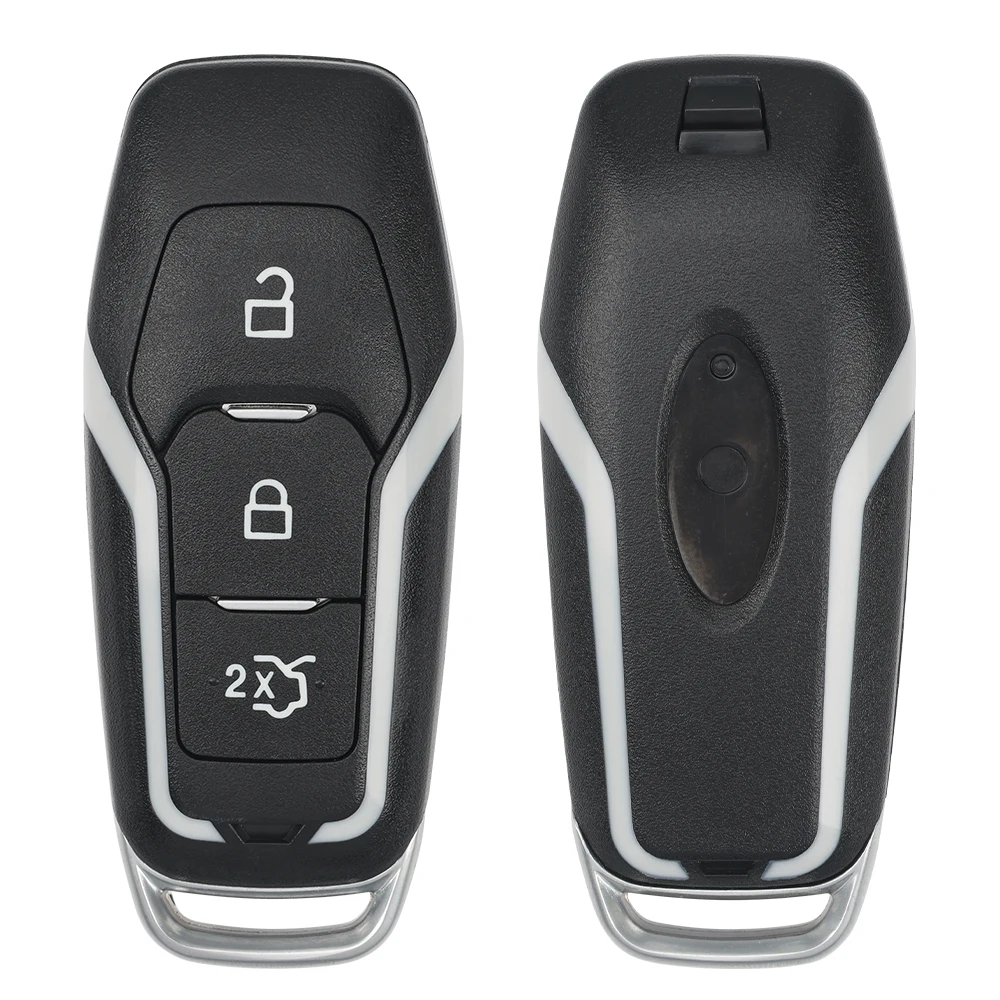 Okey Remote Car Key Shell Replacement Case For Ford Fusion Explorer Edge Mustang Mondeo Kuka 2013-2017
