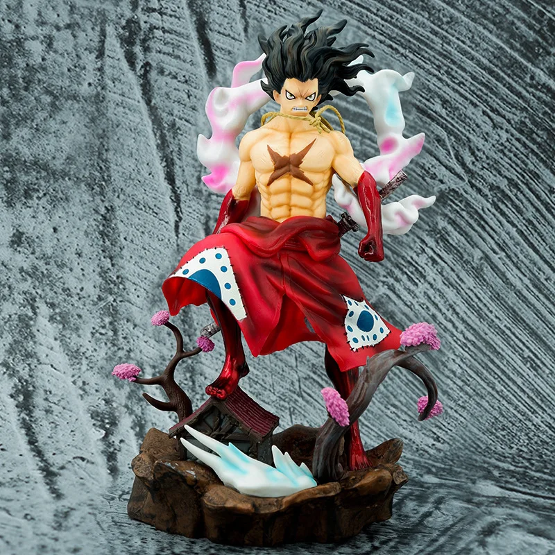 

33cm New ONE PIECE Anime Figure Monkey D. Luffy Peripheral PVC Model Statue Desktop Decoration Ornaments Birthday Gifts Toys