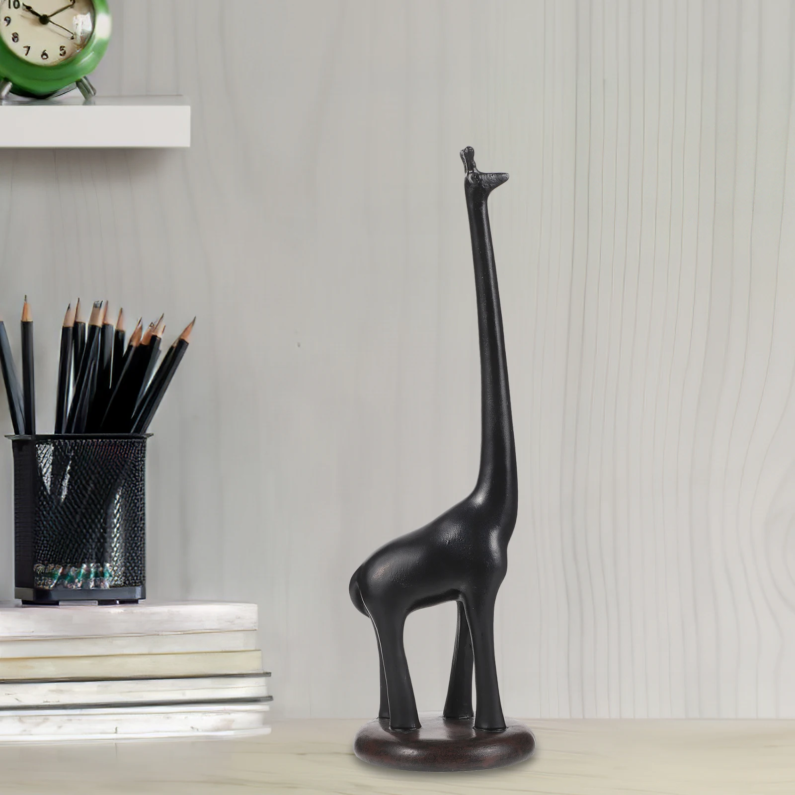 

Настольная подставка для салфеток с изображением жирафа, современный держатель для бумажных полотенец для кухни, ванной комнаты, функция декора, держатель для бумажных полотенец с жирафом