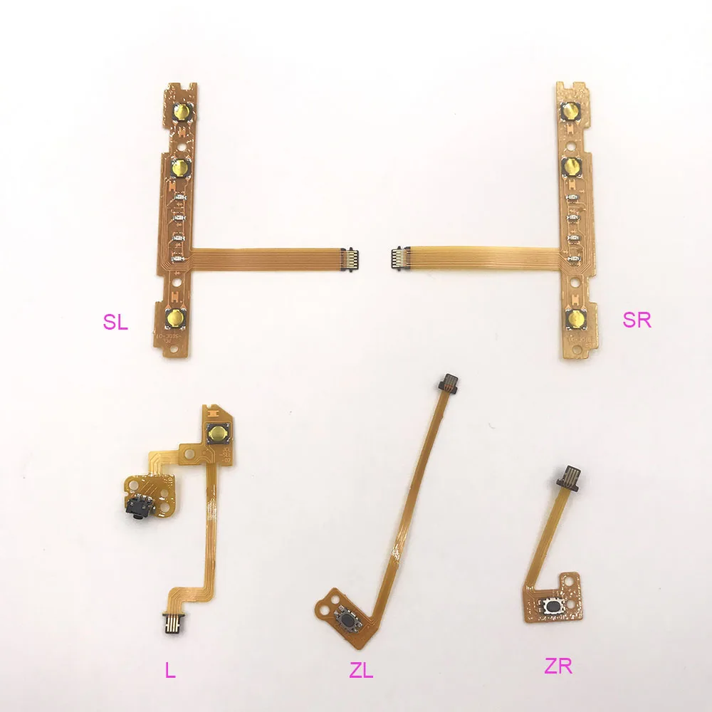 Replacement For Nintend Switch Joy Controller ZR ZL L SL SR Button Key Ribbon Flex Cable For NS Repair Cable