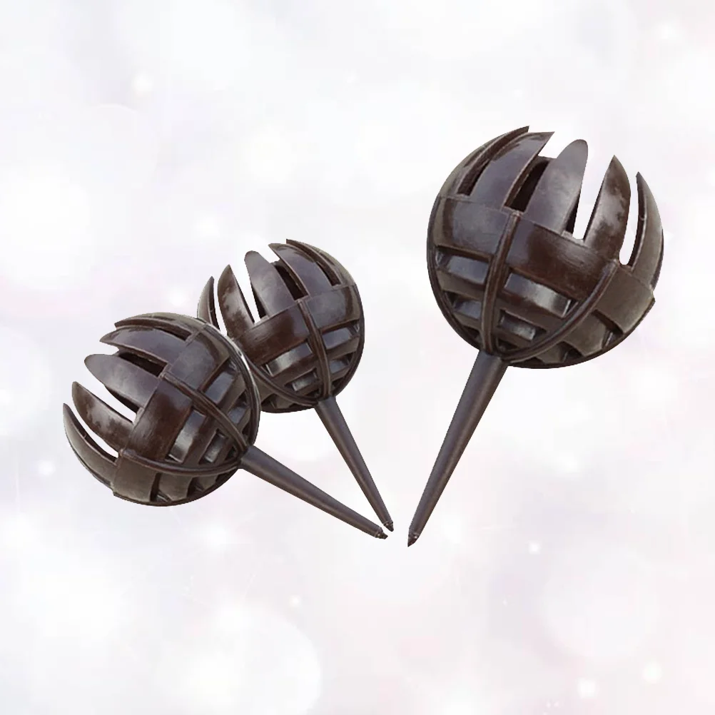 

20 шт. контейнеры для удобрений, 10 больших 10 маленьких органических корзин для удобрений для садовых растений, защита от птиц, ветровой пластик