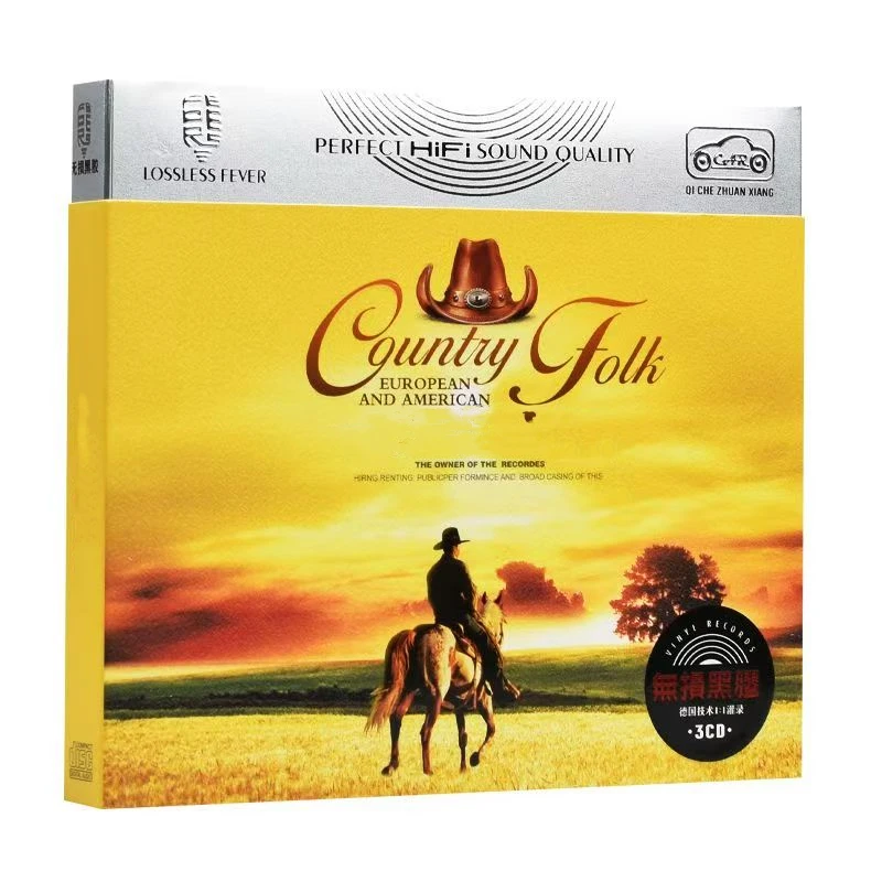 US Ballad Country Music CD Best Eagles Hotel California Album The sweet Dream 3pcs Music Record Cosplay Walkman Soundtracks Box