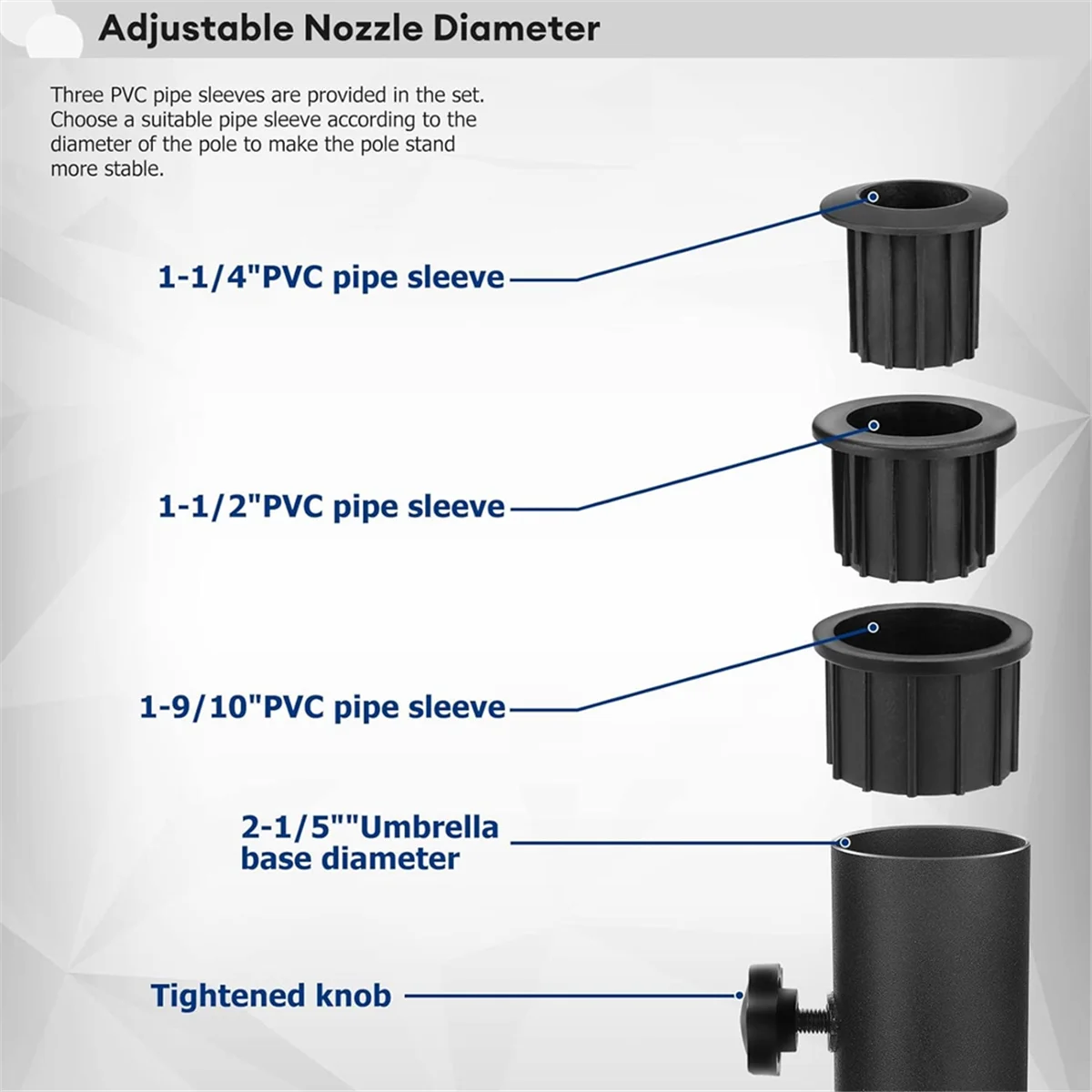 

Подставка для зонта LALA, трубка для улицы, наружное каменное основание трубки для зонта, кронштейн для трубки для настольного зонта, крепление для трубки для зонта своими руками