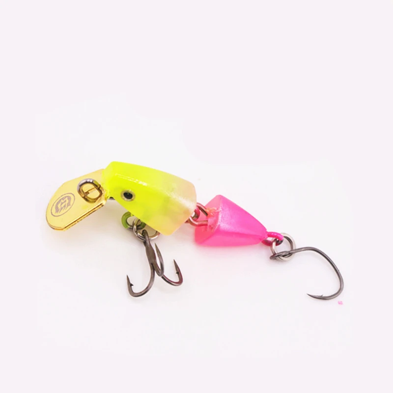 

8336MBLure bait, double-section Xiaomi Nuo mini swimming bait, micro bait, 1.8 grams, for fishing red-spotted minnow, horse mout