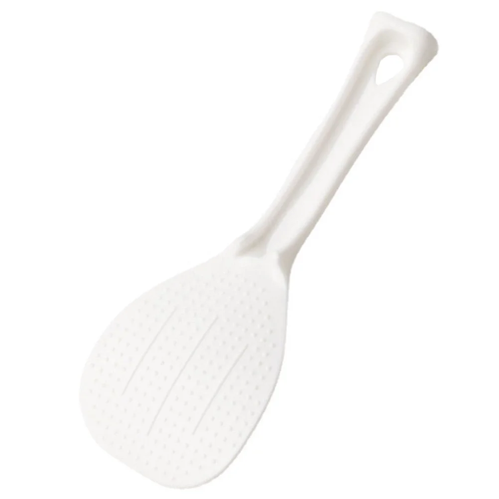 

Rice Cooker Spoon Electric Kitchen Tool Compact PP White Small Reusable Wear Resistant Home Hotel Restaurant Rice
