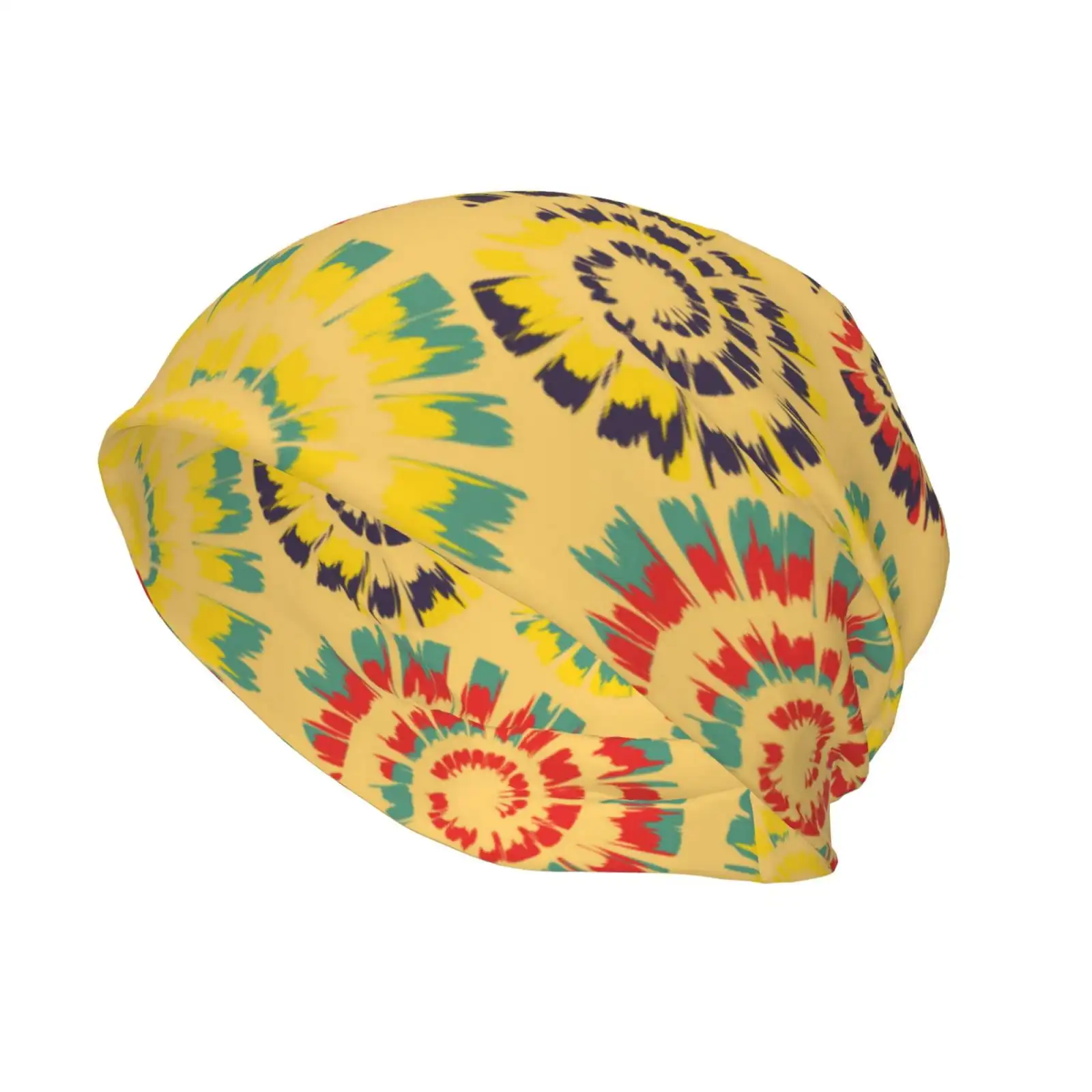 Colourful Tie Dye Print Unisex Knit Beanie For Men Women Winter Hat,Beanies Skull Caps
