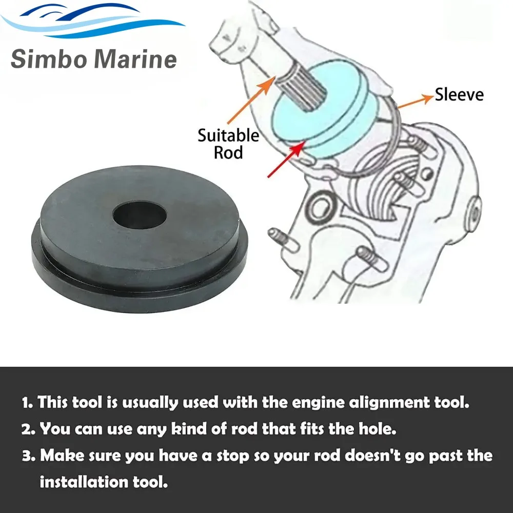 91-78310 91-818162 ANX Bellow Retainer Ring Install Tool & Hinge Pin Tool Fit for Mercury Alpha 1 Gen 2 Bravo Boat