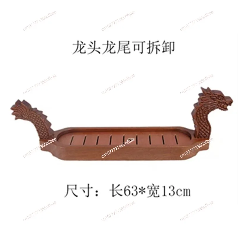 buffet seafood platter table dish sushi creative dish bento boat sushi mat bento onigiri Wooden dragon boat dry ice seafeel boat