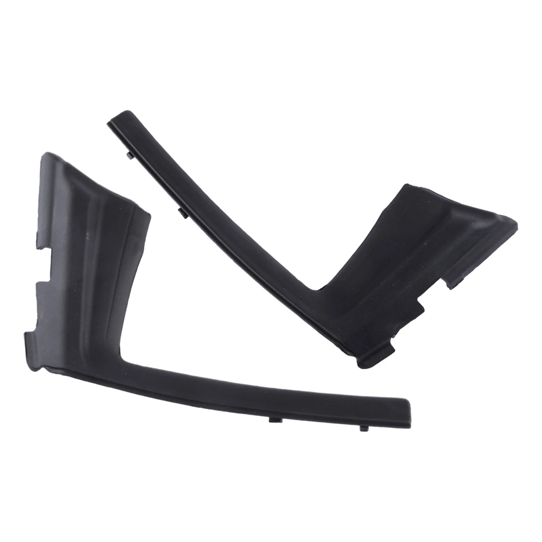 

53867-52090 53866-52090 1 Pair Front Windshield Wiper Cowl Side Fender Trims Cover Fit for Toyota Yaris 2012 2013 2014 Black
