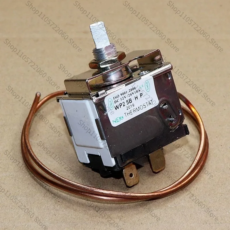 For 3A High Precision Manual Car AC Thermostat Universal Evaporator Temp Sensor Control Switch